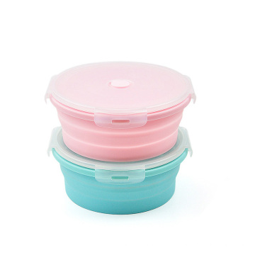 Silicone Collapsible Bowl With Lid